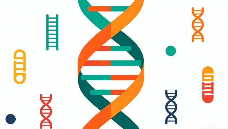 基因测序实验室工作场景