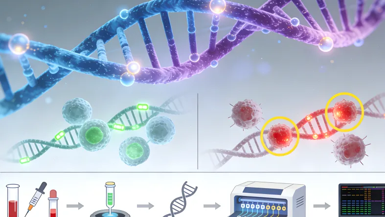 EGFR基因突变示意图
