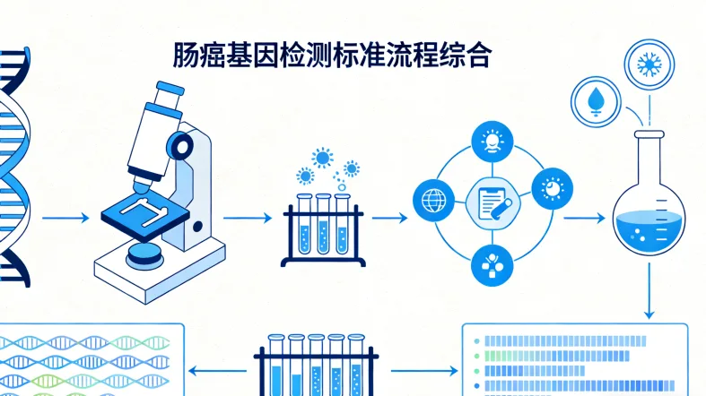 肿瘤组织样本与血液样本检测流程对比图