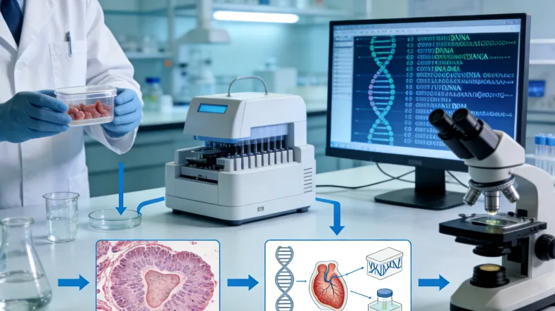 HER2基因检测报告示例局部图
