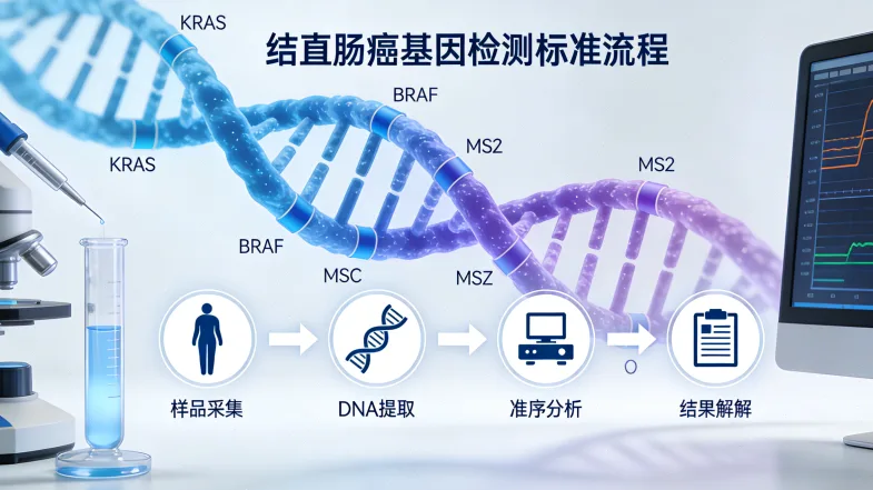 基因检测报告关键部分示例图