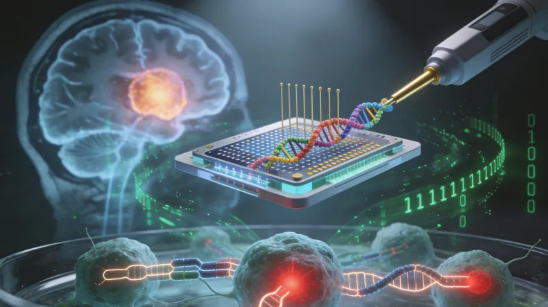 基因检测报告关键指标示意图