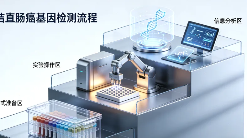 基因检测报告首页关键信息示意图