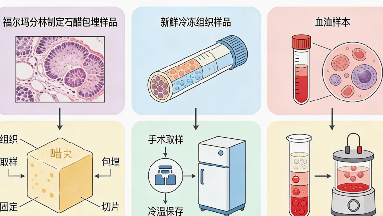 靶向药精准作用机制示意图