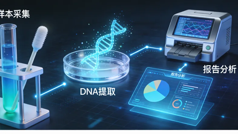 基因检测实验室内部工作环境
