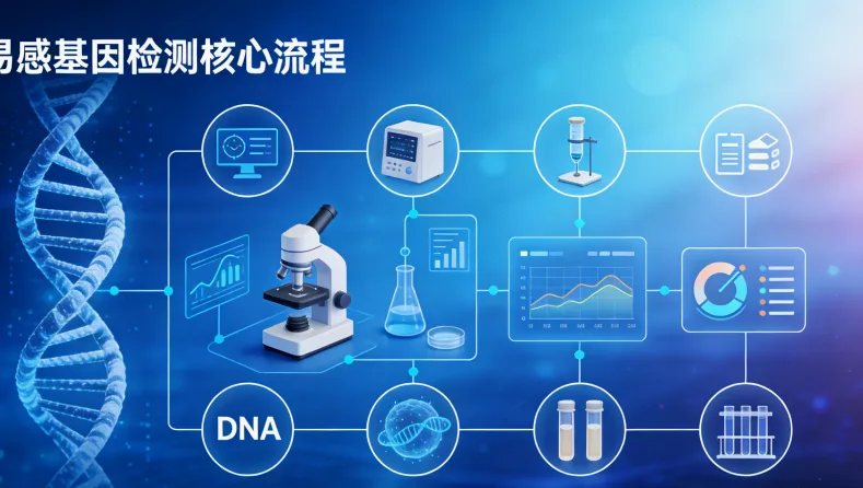 病理医生在显微镜下判读切片
