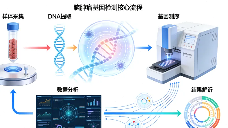 基因检测报告样本局部展示