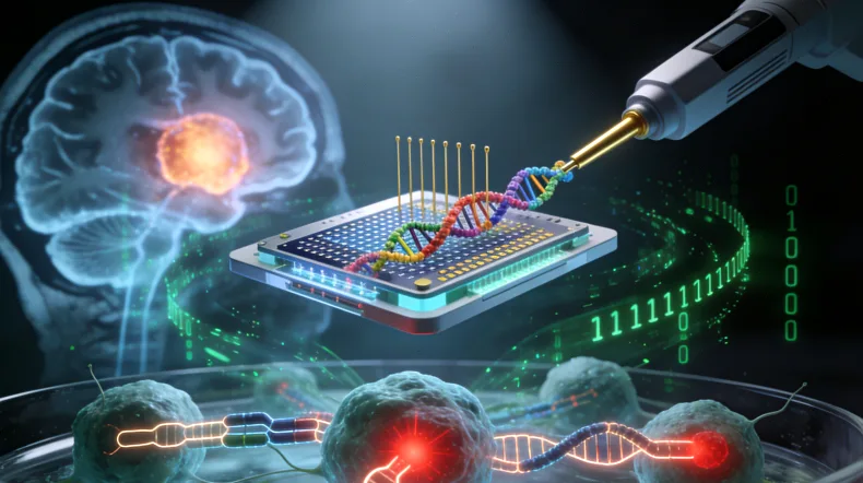 BRCA基因在DNA修复中的作用示意图