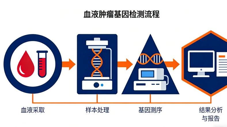 基因检测报告关键指标示意图
