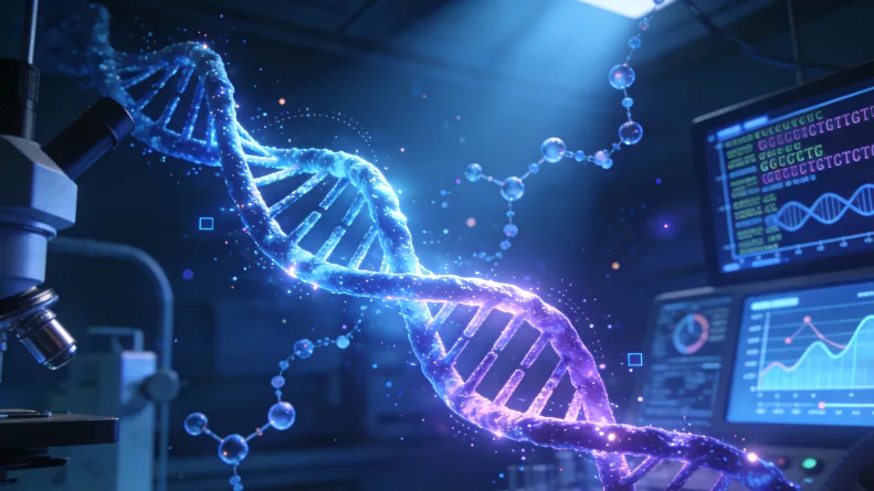 基因检测报告结果页示意图