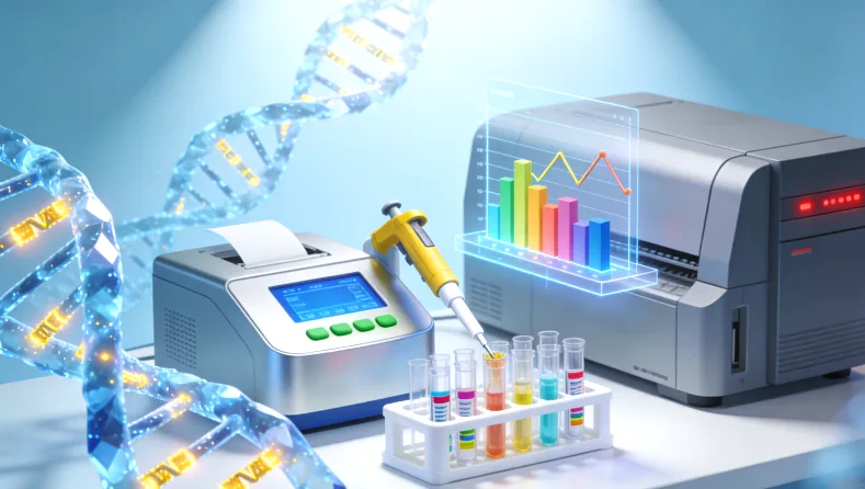 乳腺癌病理切片与基因符号对比示意图