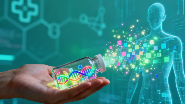 基因检测实验室内部工作环境示意