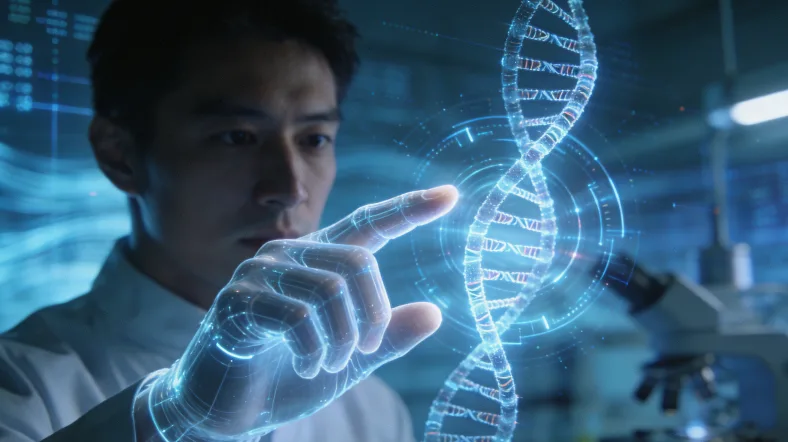 基因检测报告关键指标示意图