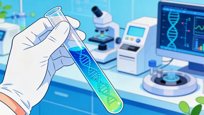 一份基因检测报告关键部分示例