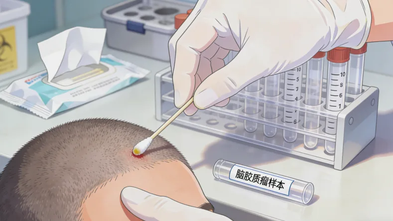 胃癌靶向治疗基因检测原理示意图