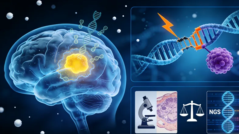 HER2基因扩增FISH检测示意图