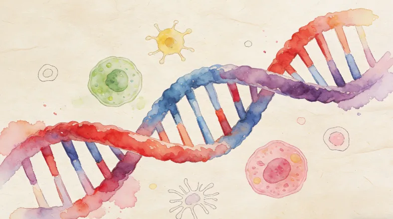 基因检测报告结论页示例