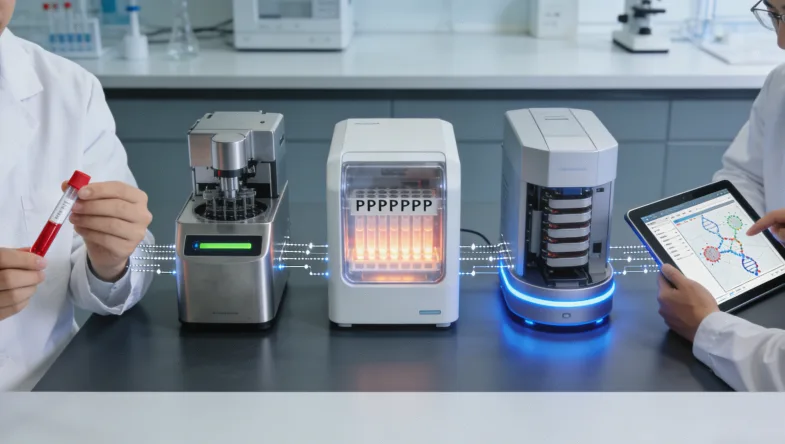 BRCA基因检测报告关键部分示例图