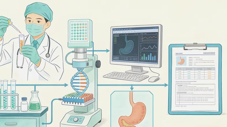 基因检测报告关键部分示例