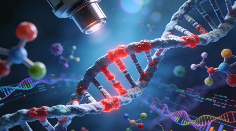 HRD检测报告关键指标示例图