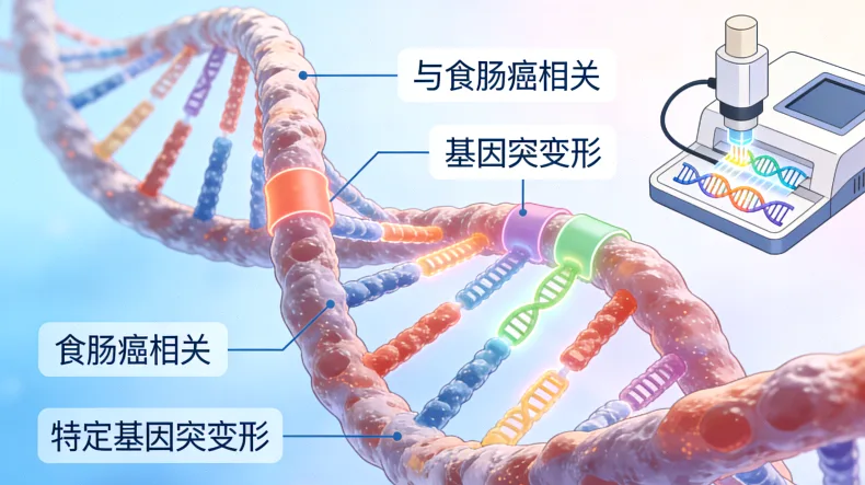 肺癌多基因检测原理示意图