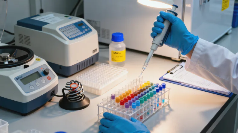 基因检测报告关键指标解读示例图