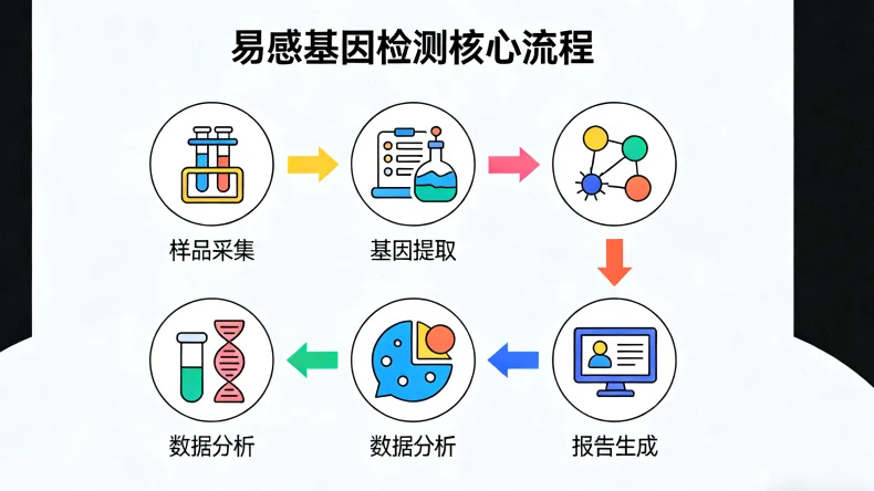 结直肠癌基因检测报告示例局部图