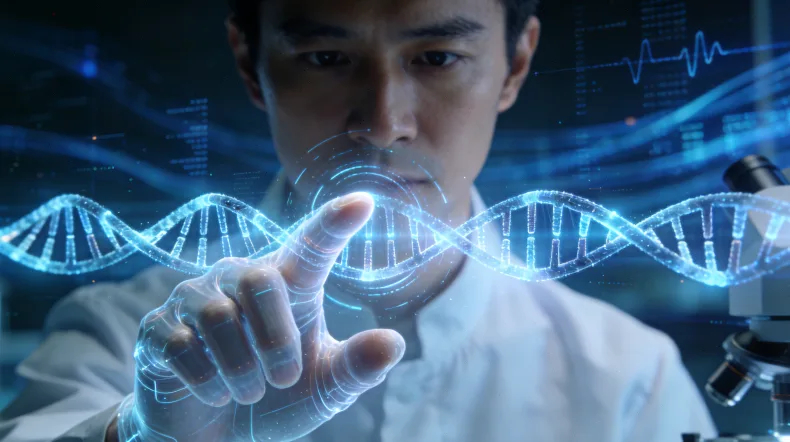 基因检测实验室内部工作环境