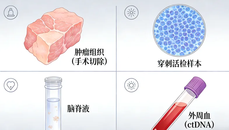 一份肺癌基因检测报告结论页示例