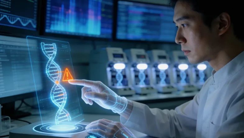 肺癌多基因检测报告示例页面