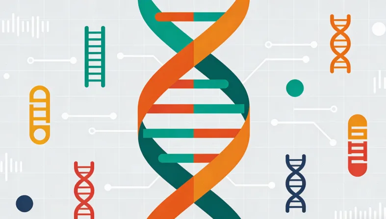 基因检测实验室内部工作场景