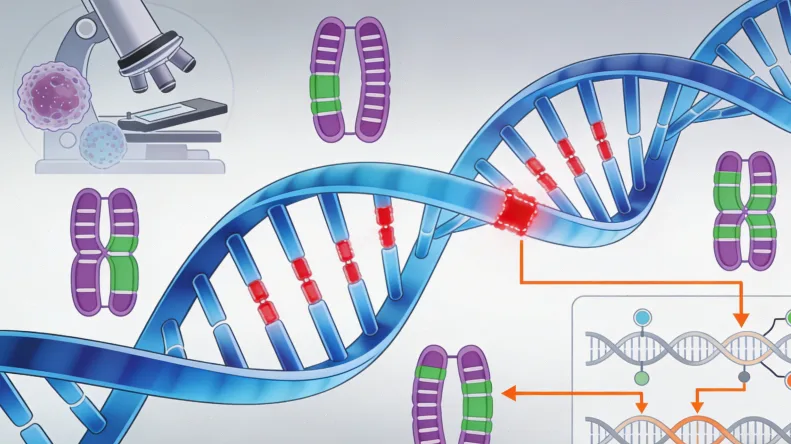 ALK融合基因形成示意图
