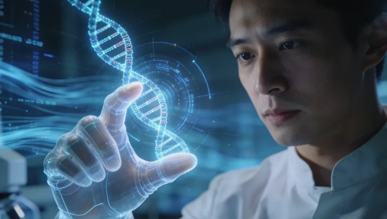 基因测序数据生成的动态流程图