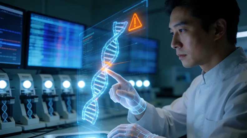 基因检测报告关键部分示例