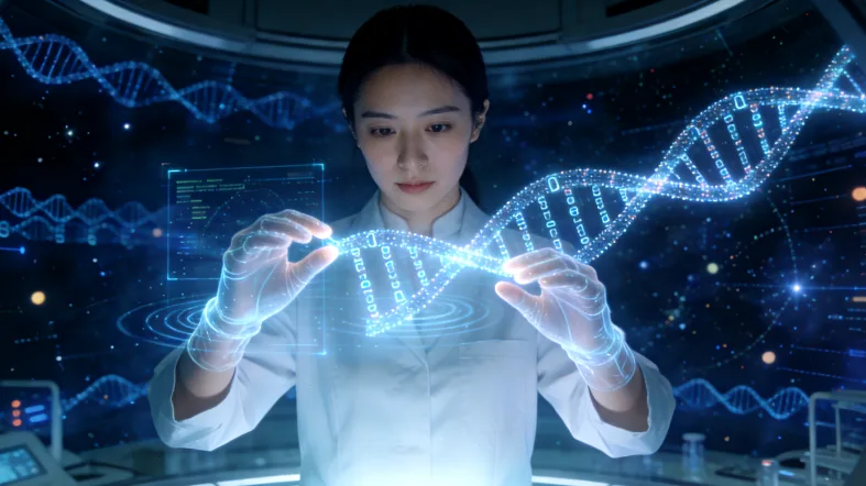 基因检测报告关键部分标注示例