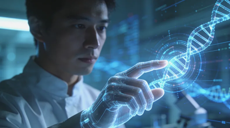 肺癌基因检测报告核心部分示意图