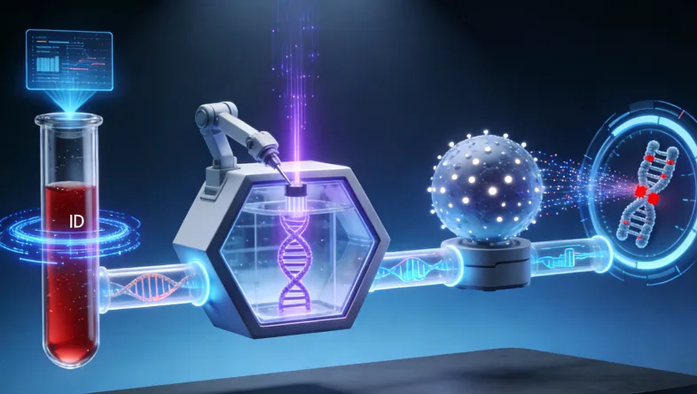 基因检测报告关键部分标注示例