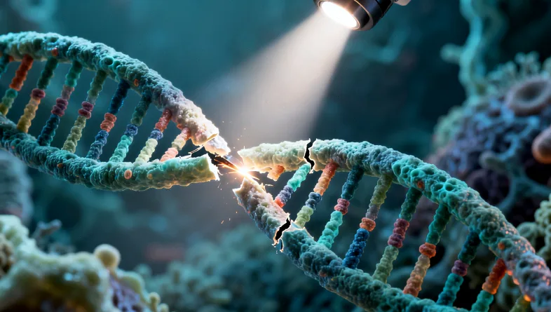 EGFR基因突变常见类型示意图