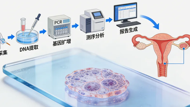 基因检测报告核心部分标注示例