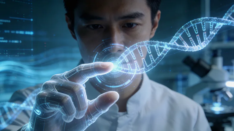 基因检测报告关键指标示意图