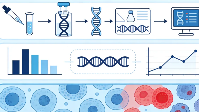 基因检测报告关键指标示例图