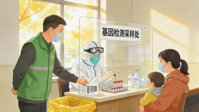 HRD阳性导致的基因组疤痕模式图