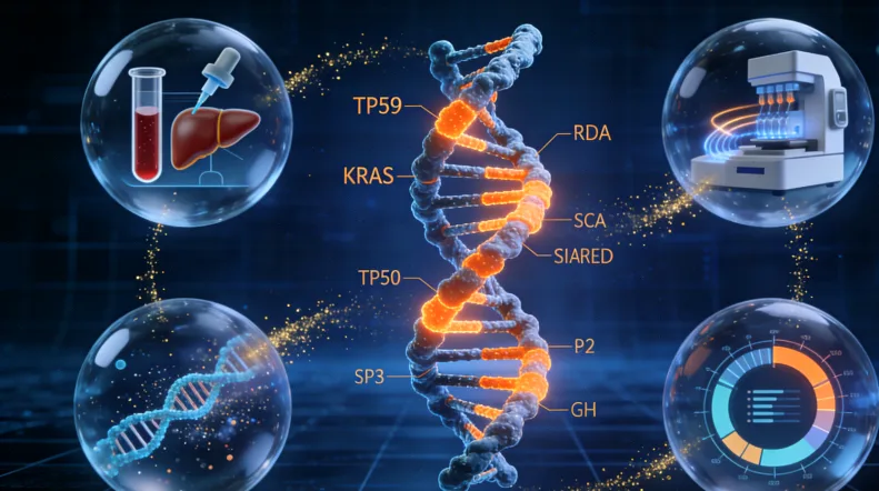 T790M突变导致EGFR蛋白结构变化示意图