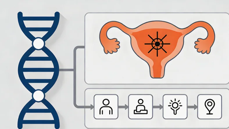 基因检测报告关键信息标注示例图