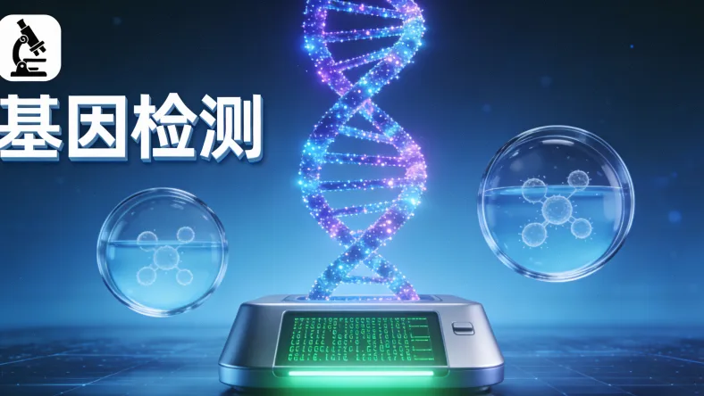 FISH检测显示HER2基因扩增的荧光图像