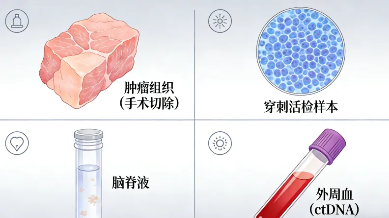 基因检测报告关键部分示例图