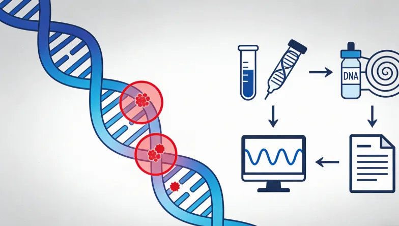 NGS检测实验室内部工作场景