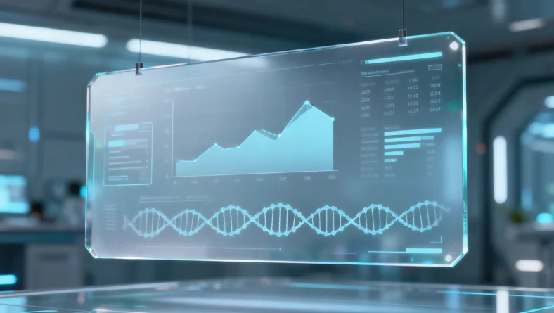 基因检测报告关键指标示意图