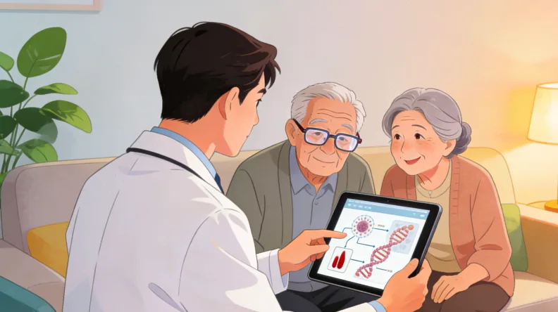 ctDNA从肿瘤释放入血示意图