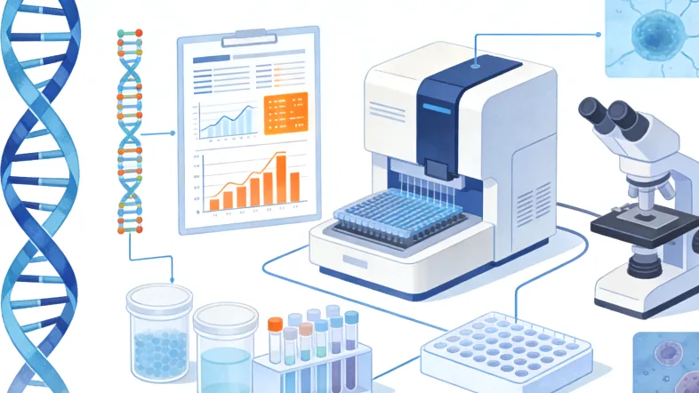 NGS技术高通量测序原理示意图